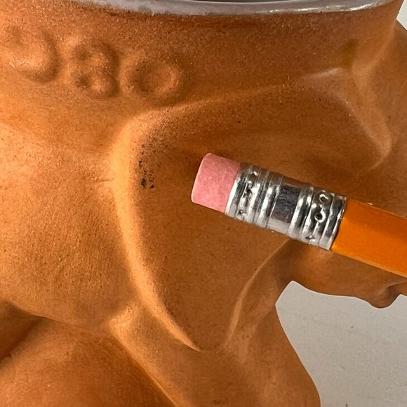 Vtg Frankoma Elephant Mug Cup Clay Stoneware Glaze Republican GOP Political 80s - Picture 11 of 13